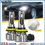 2X H11 LED Headlight Bulbs for Make Model (YYYY–YYYY)