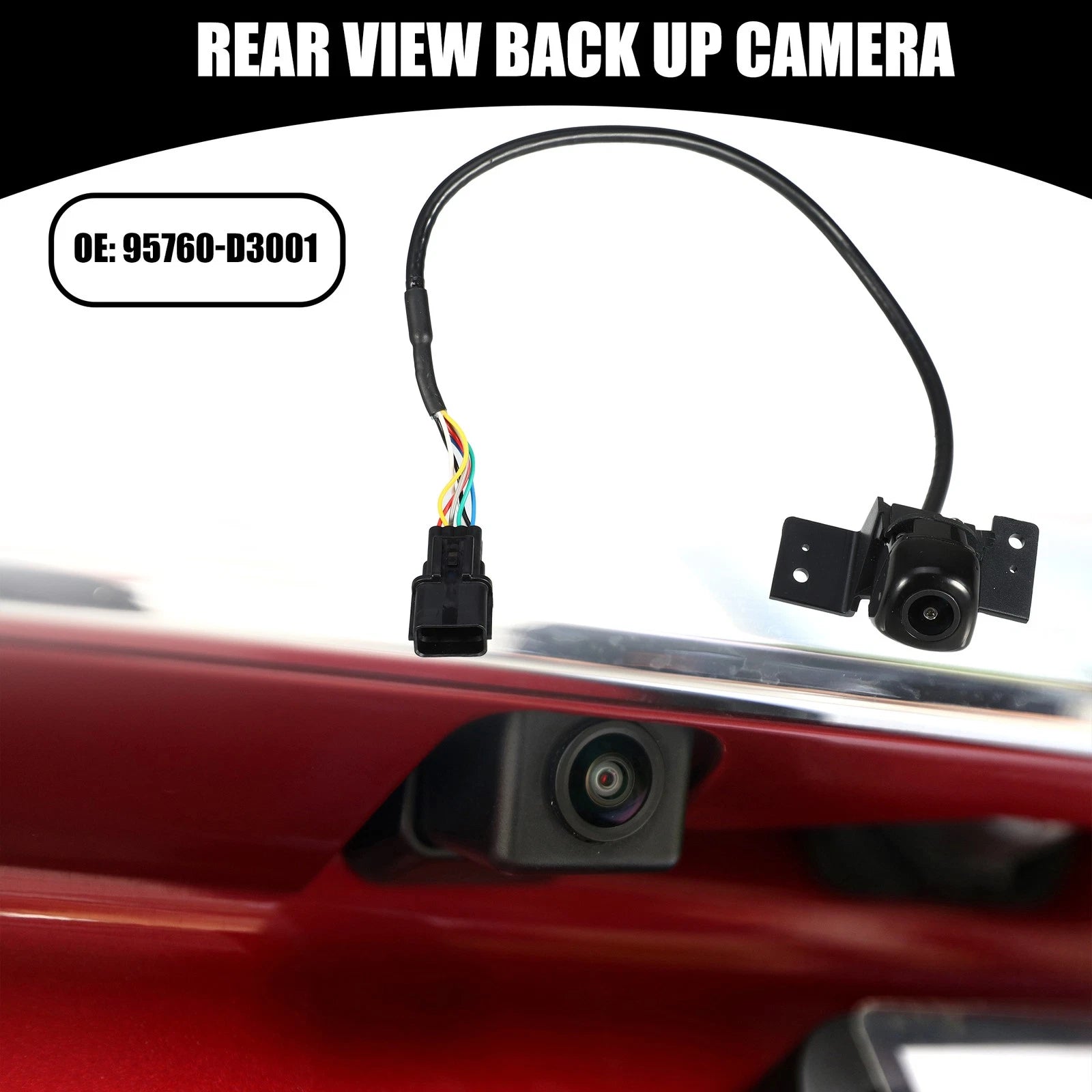 Rear View Backup Camera No. 95760-D3001 for Hyundai Tucson (2016–2018)