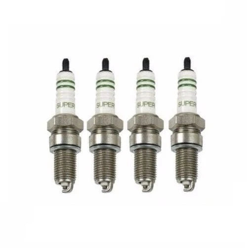 Set of 4 Spark Plugs X-5-DC 7409 for BMW E24 E28 E30 M3 M5 M6