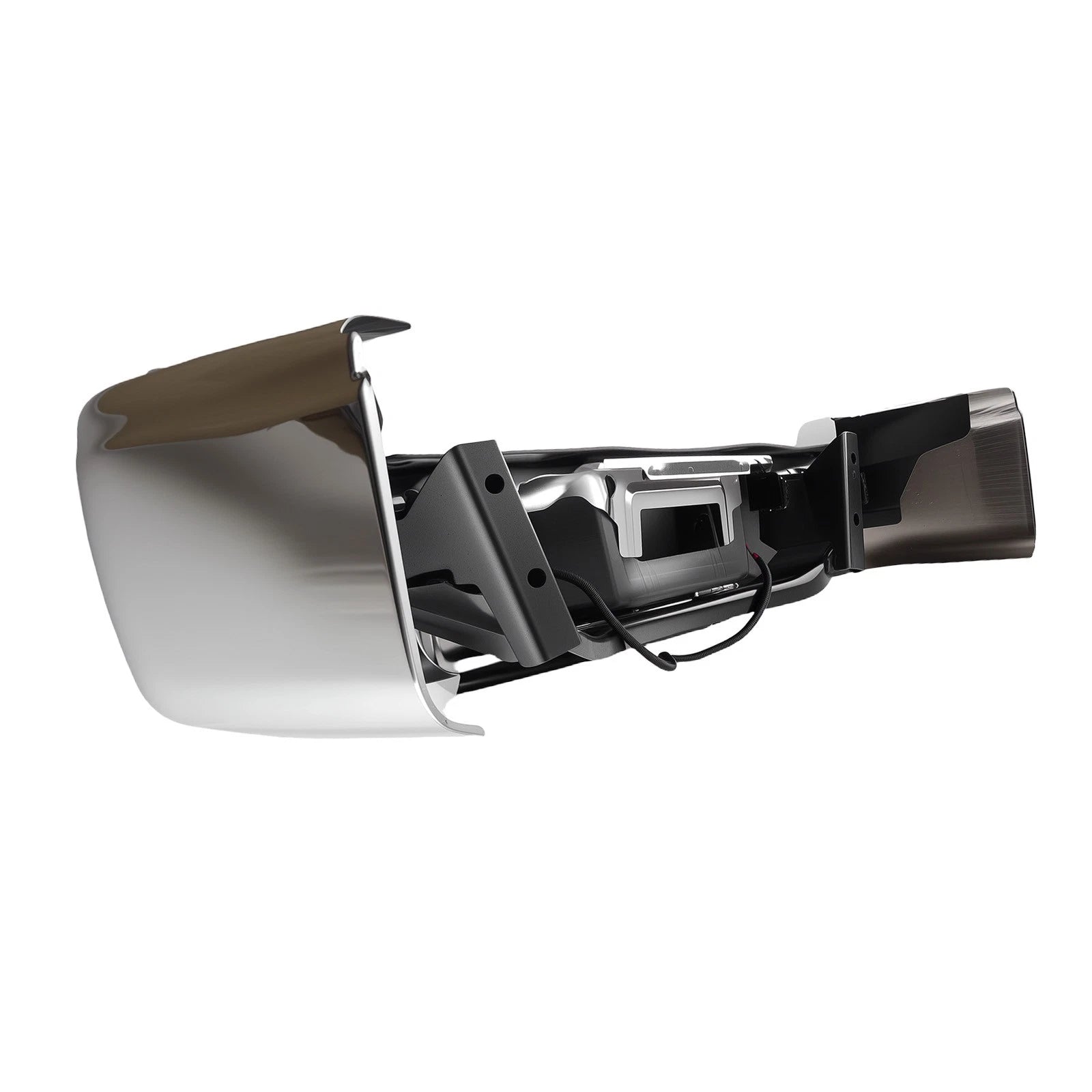Chrome Steel Rear Bumper for Ford F-150 (2004-2009)