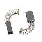 Set of 2 Carbon Brushes for Electric Motors 11mm x 8mm x 5mm