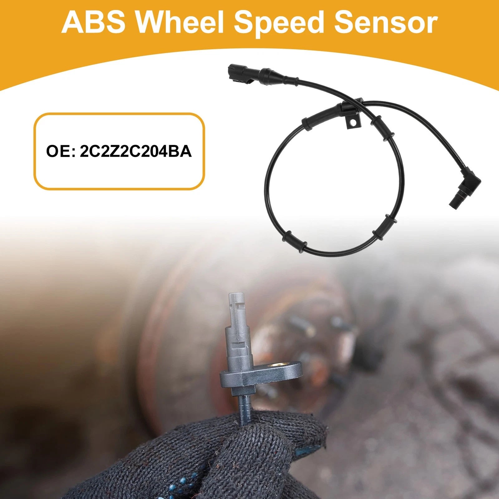 ABS Wheel Speed Sensor No.2C2Z2C204BA for Ford E-550 Super Duty (2003–2005)