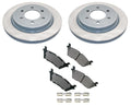 Centric Rear Brake Kit Rotors 336mm & Akebono Pads for Ford F-150, Expedition
