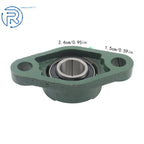 2X Pillow Block Bearing UCFL205-16 for (1" Bore, 2 Bolt)
