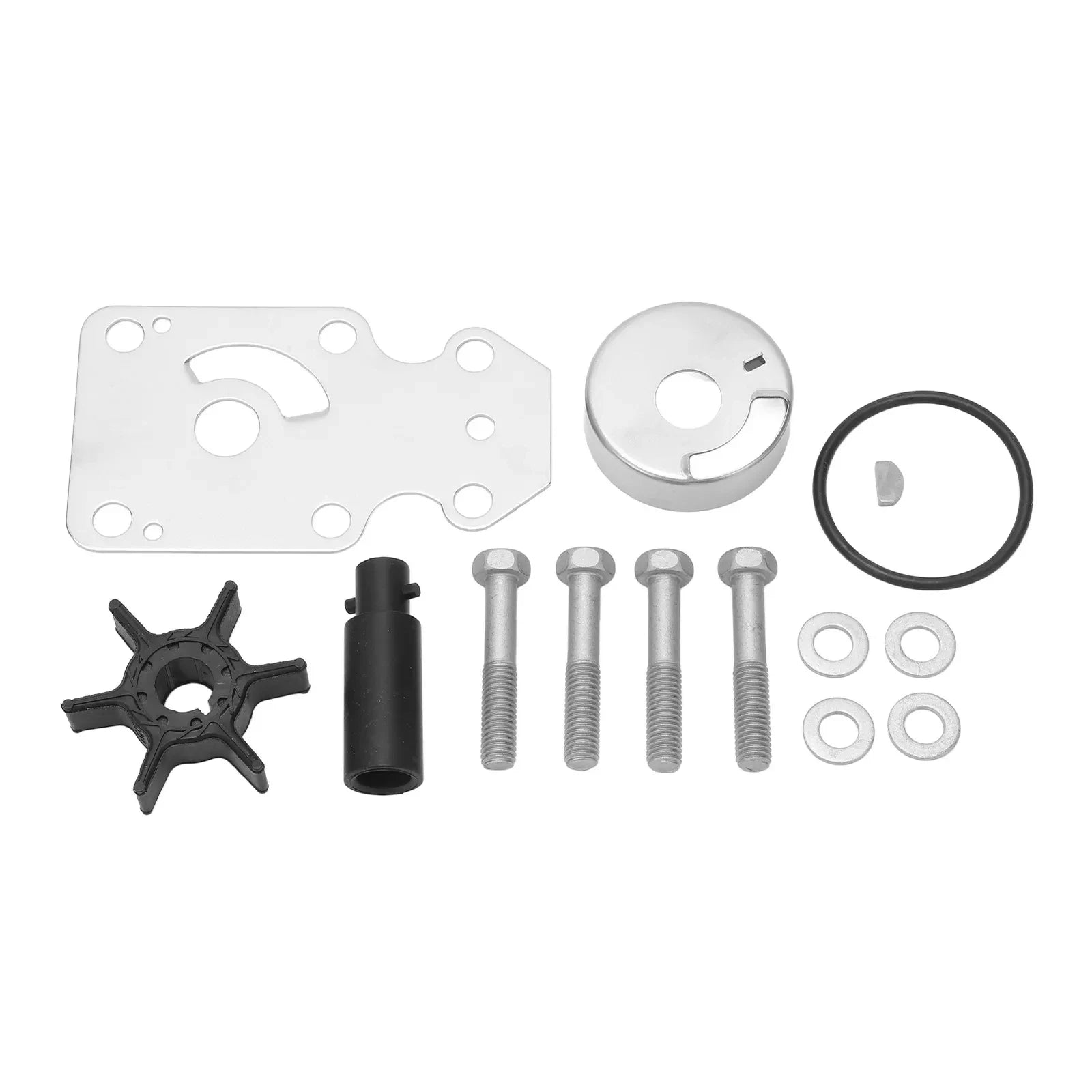 Water Pump Impeller Repair Kit for Yamaha Outboard (69G-W0078-01) 8HP 9.9HP