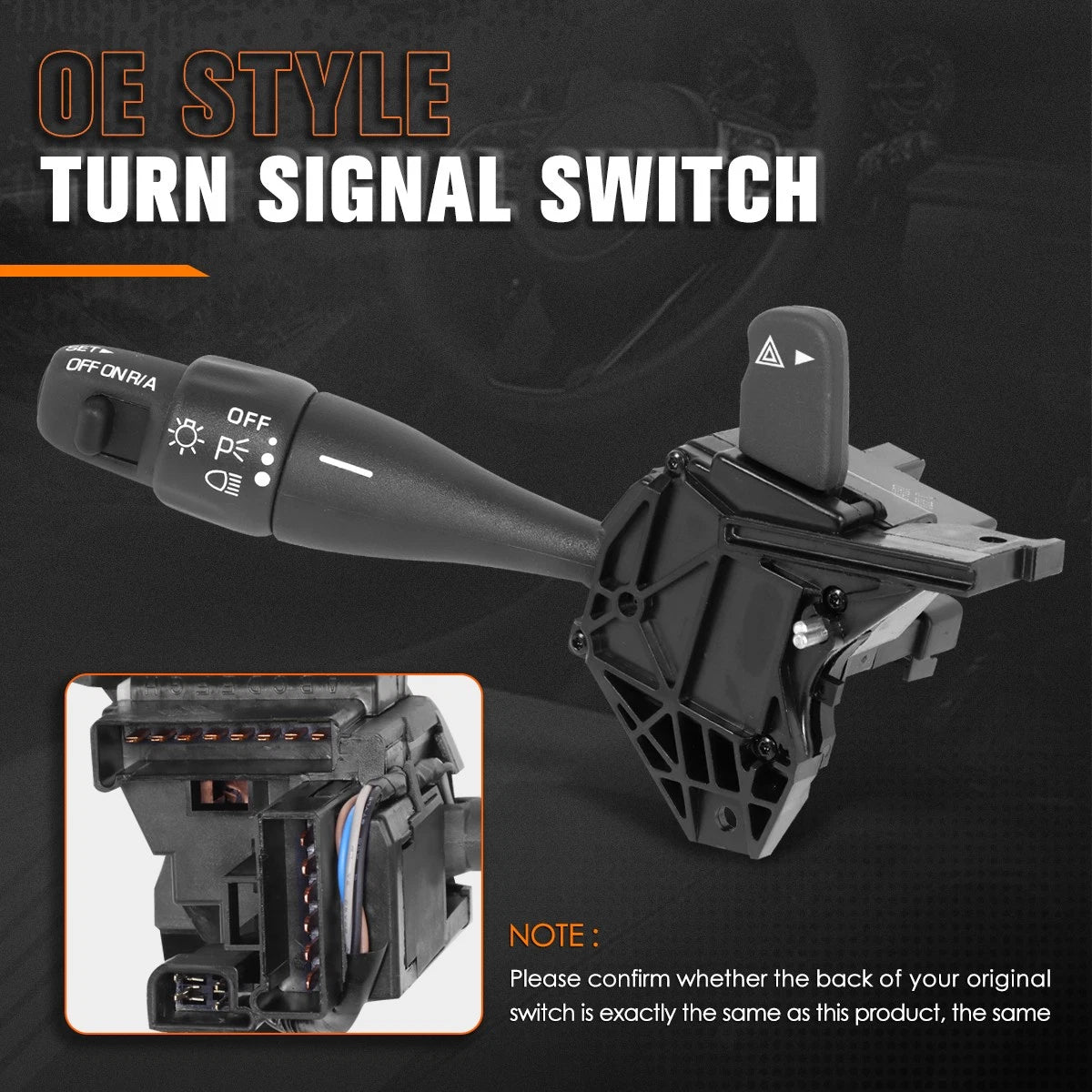 Combination Switch for Chevrolet Cavalier/Achieva/Grand Am/Sunfire (1995–2005)