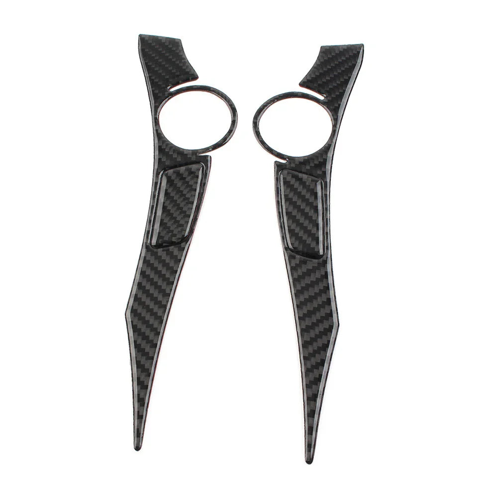 4 x Car Steering Wheel Panel Cover Trim Black for Toyota Prius (2012-2015)