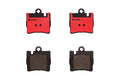 Rear Brake Pad Set Ceramic for Mercedes-Benz C215 W220 (2000–2006)