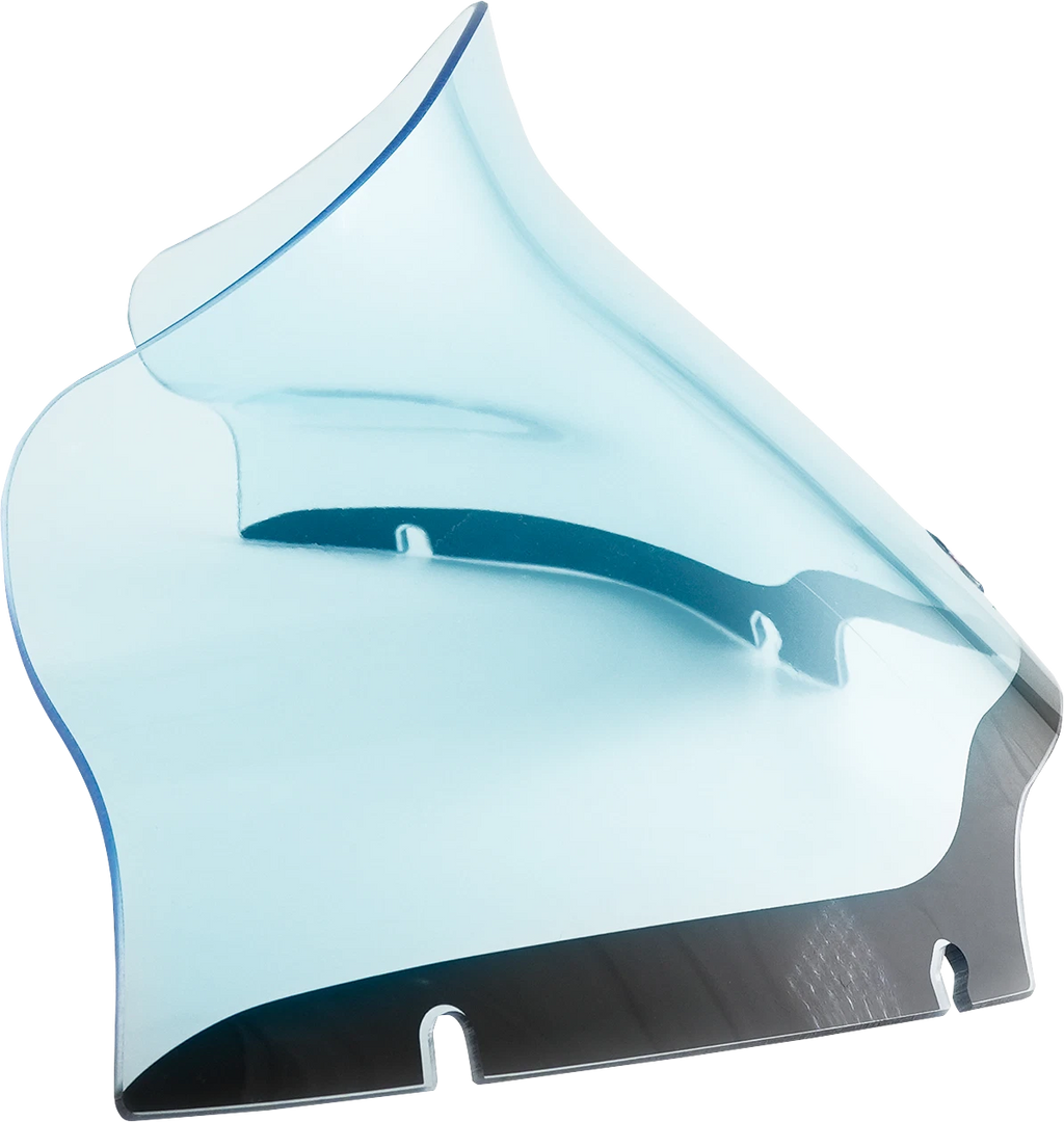 Klock Werks 9" Kolor Flare Windshield for FLTR (KWW-01-0637) - Blue Ice