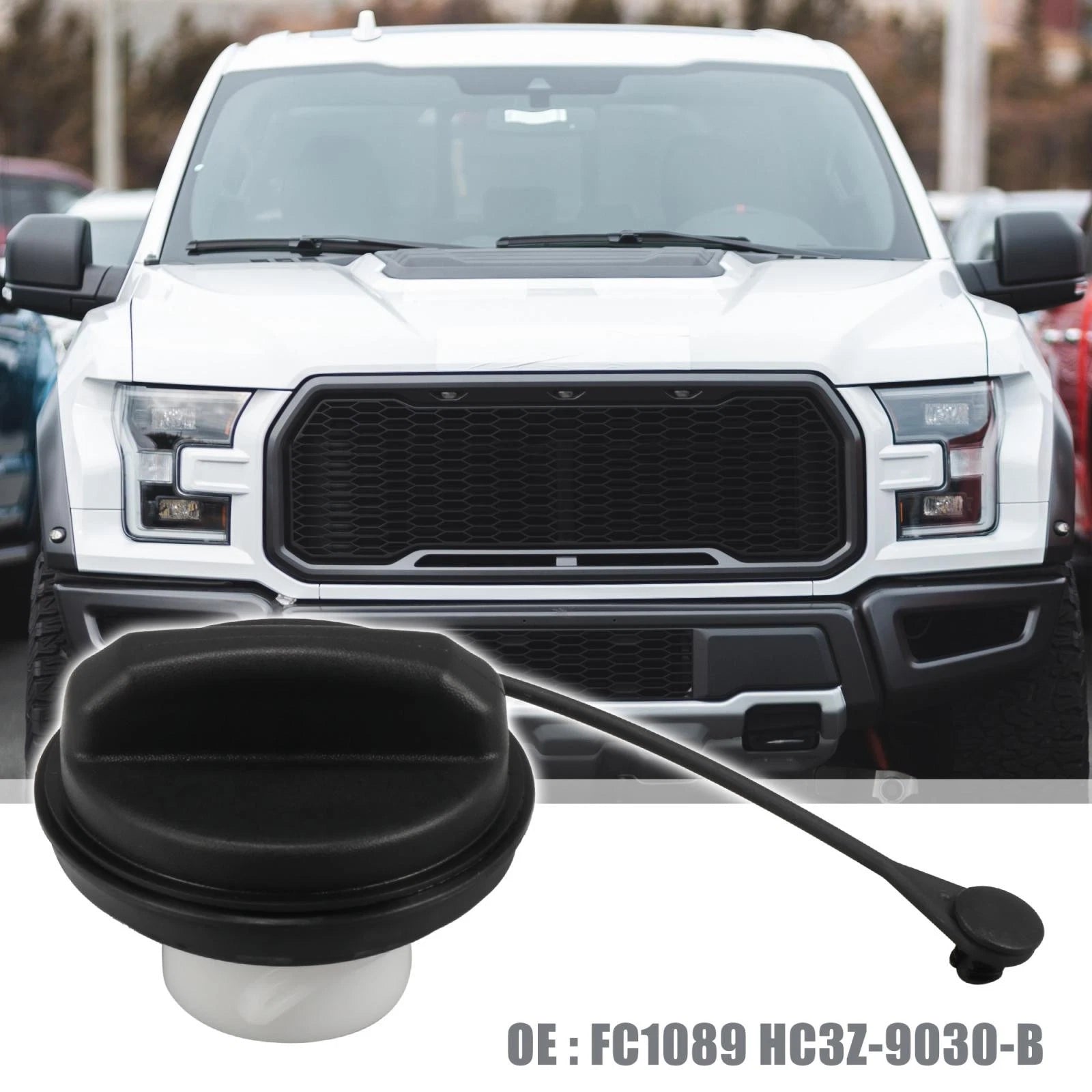 Fuel Tank Cap FC1089 HC3Z-9030-B for Ford Escape (2008–2012) & Focus (2004)