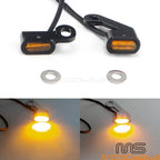 Mini LED Turn Signal Lights for Harley Touring Dyna Softail FLTRU (2006-2023)