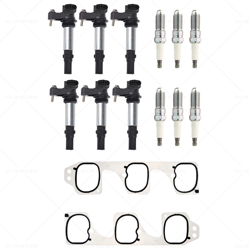 6X Coil Pack Plugs Gasket for Holden Calais Commodore Rodeo Statesman