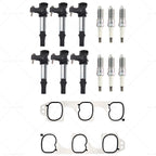 6X Coil Pack Plugs Gasket for Holden Calais Commodore Rodeo Statesman