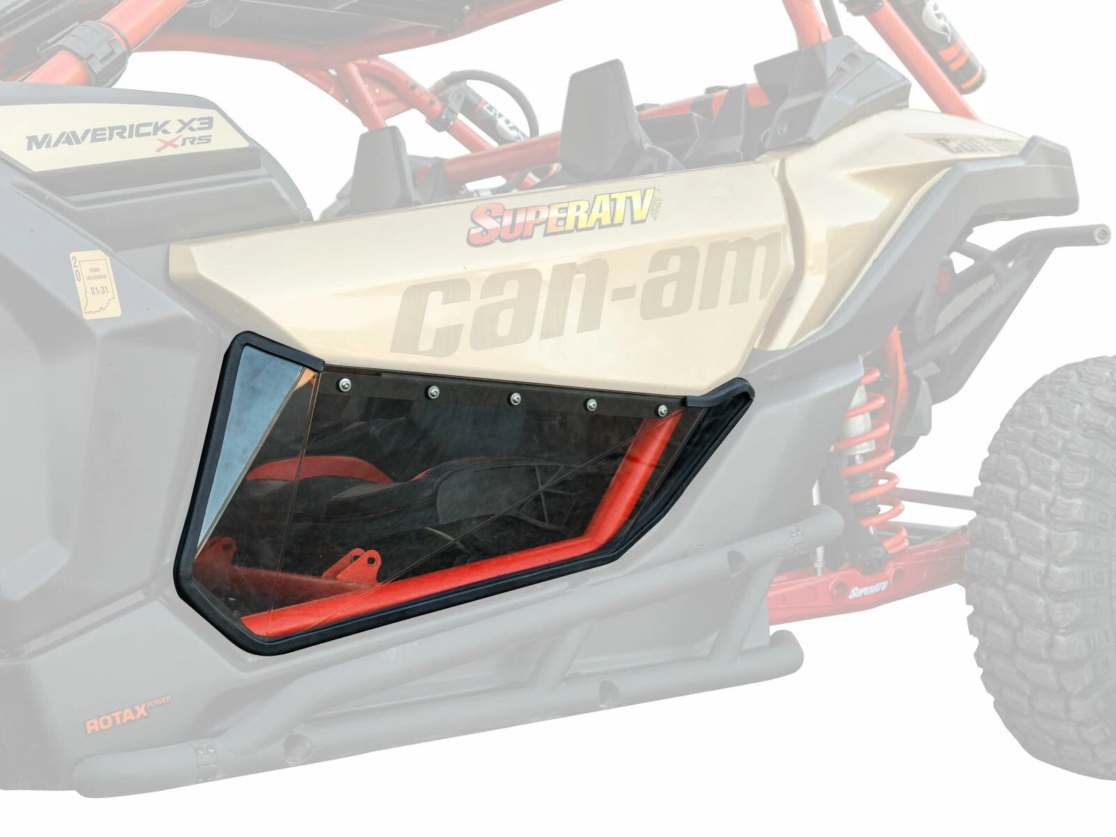 Clear Lower Doors for Can-Am Maverick X3 (2017–2023)