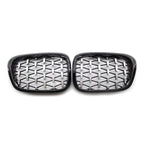 Honeycombe Mesh Front Bumper Grille for BMW E39 5-Series (1999–2003)