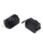 10 Pack Latching Push Button Switch for Mini Torch Devices (30V)