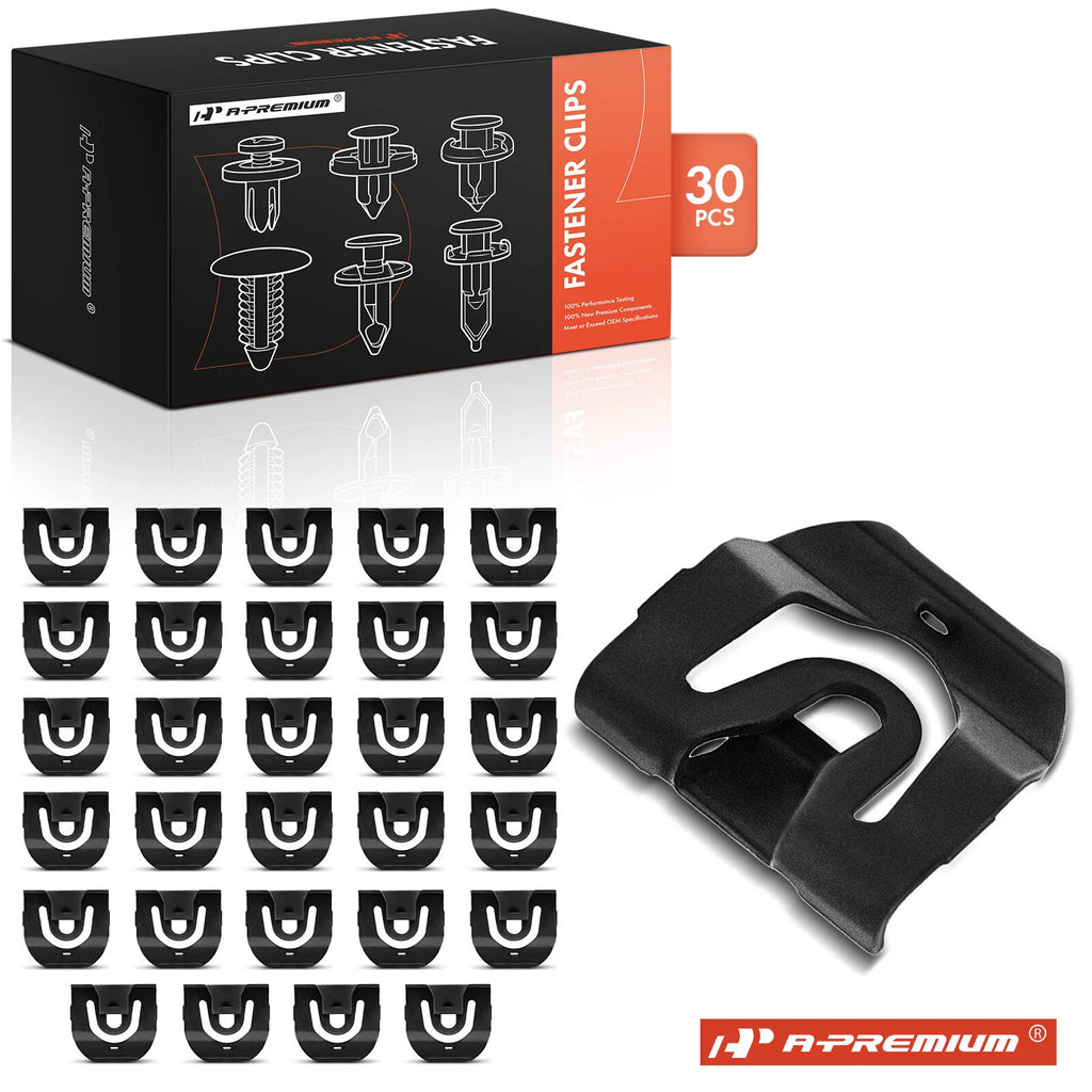 30Pcs Window Glass Reveal Moulding Clip for Chevy Buick Pontiac (1965–1970)