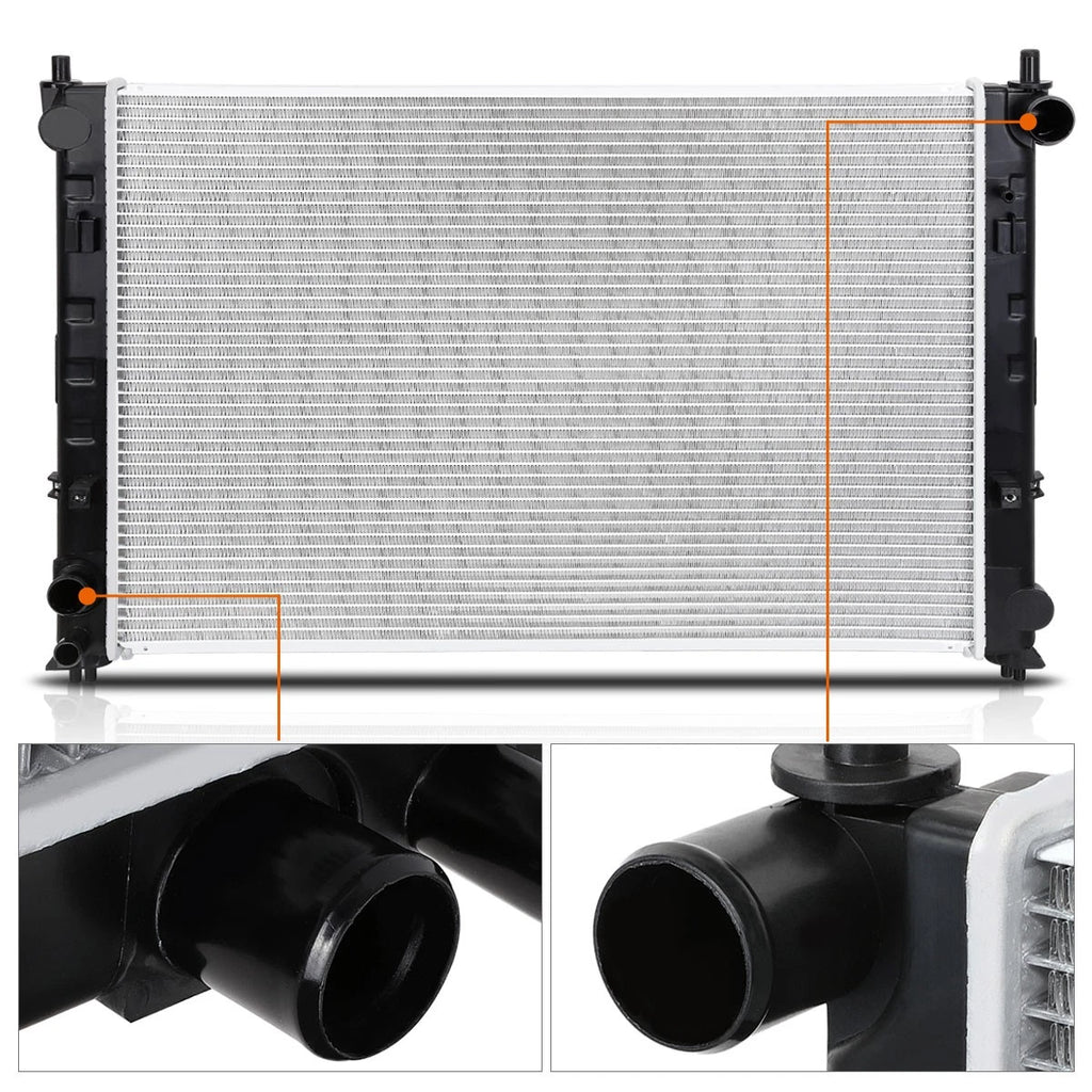 Aluminum Core Cooling Radiator for Mazda MPV (2002–2006) DPI-2768