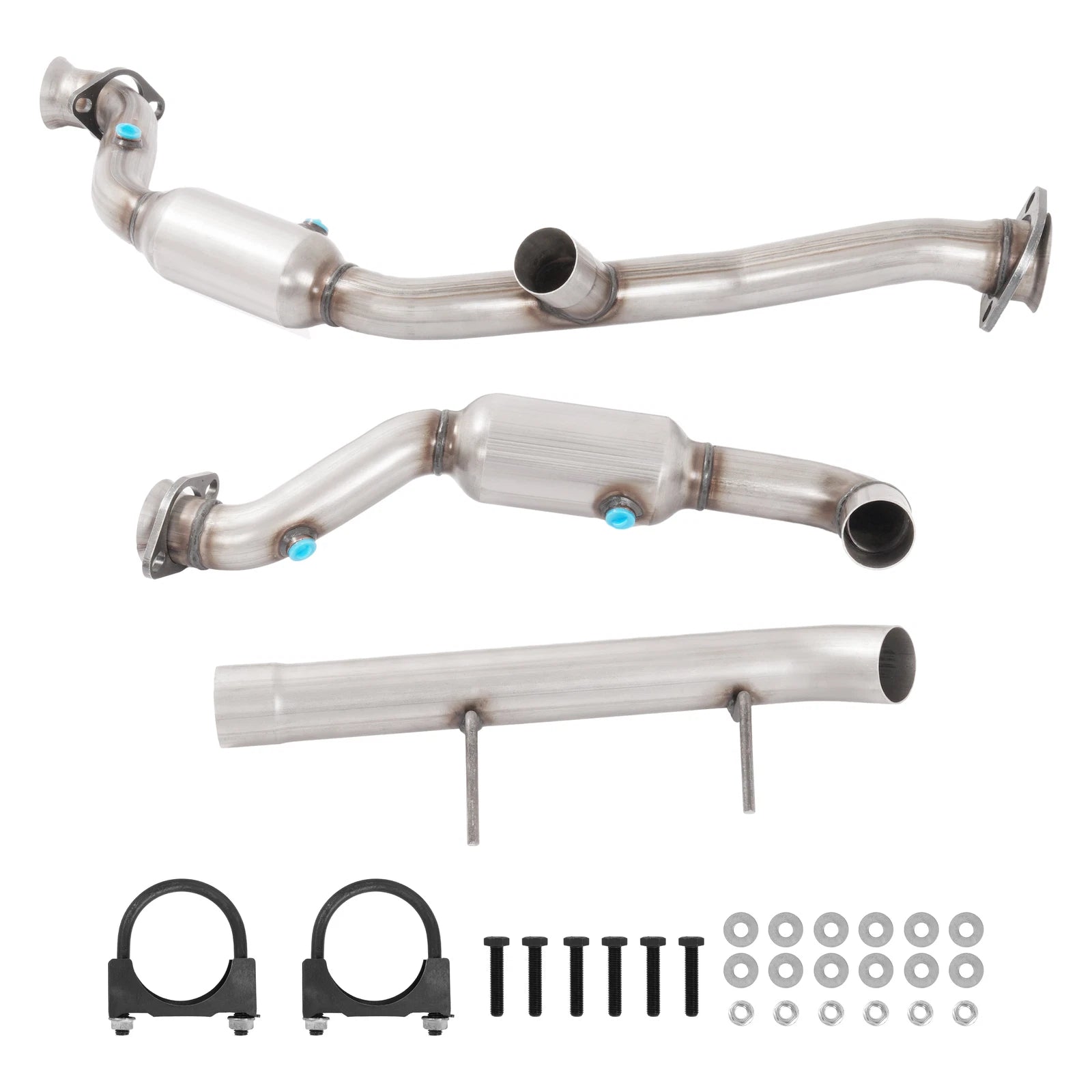 Set of 2 Catalytic Converters for Ford F150 (2015–2020) 2.7L