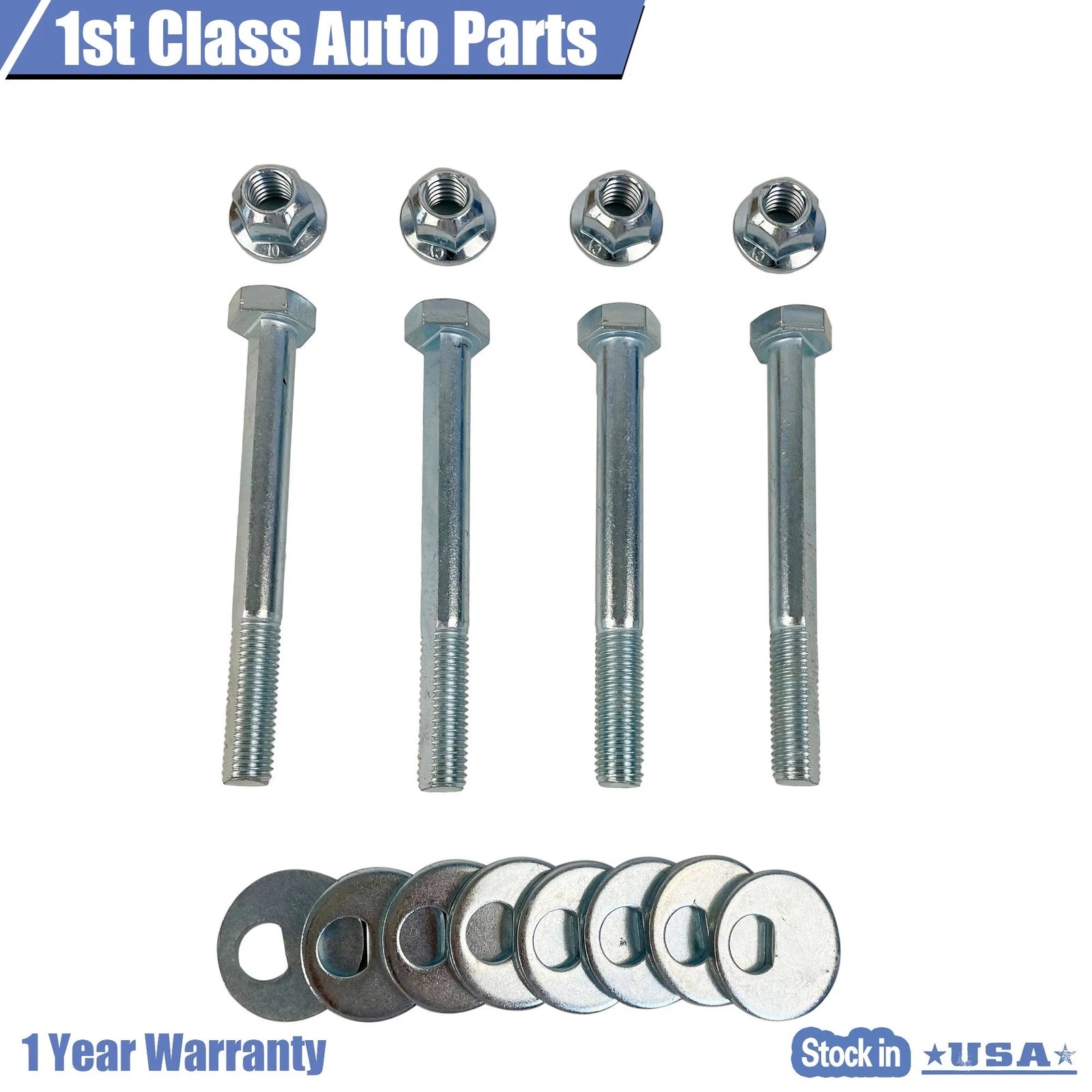Set of 4 Front Alignment Caster Camber Kit for Nissan Armada Frontier (2005–2018)