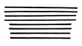 Door Window Felt Rubber Beltline Kit Replacement for 1963-1965 Ford Falcon