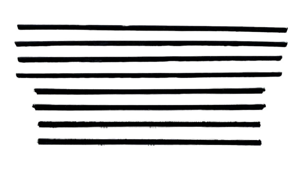 Door Window Felt Rubber Beltline Kit Replacement for 1963-1965 Ford Falcon