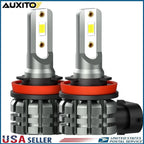 2X H11 H16JP H8 LED Fog Driving Light Bulb for (6000K)