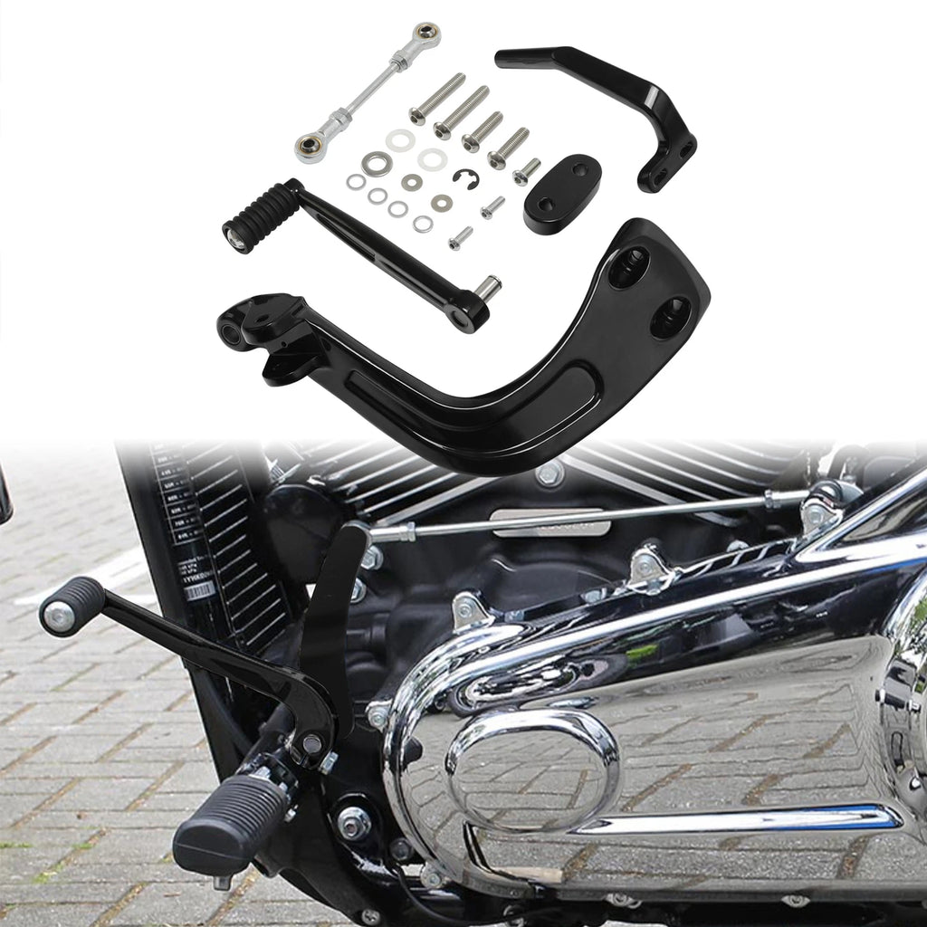 Mid Controls Shift & Brake Side Kit for Harley FLSB FXFB FXFBS (2018–2023)