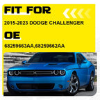 Fog Light Bezels for Dodge Challenger (2015–2023)