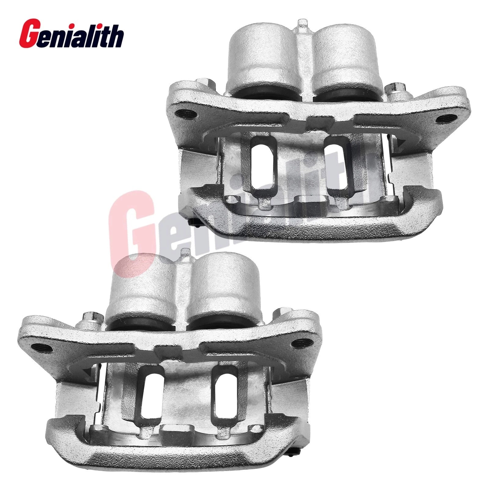 Front Disc Brake Calipers w/ Brackets Pair for Ford Edge Lincoln MKX Mazda CX-9 (2007–2019)