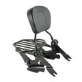 Sissy Bar Luggage Rack & 4 Point Docking for Harley Touring (2009–2013)