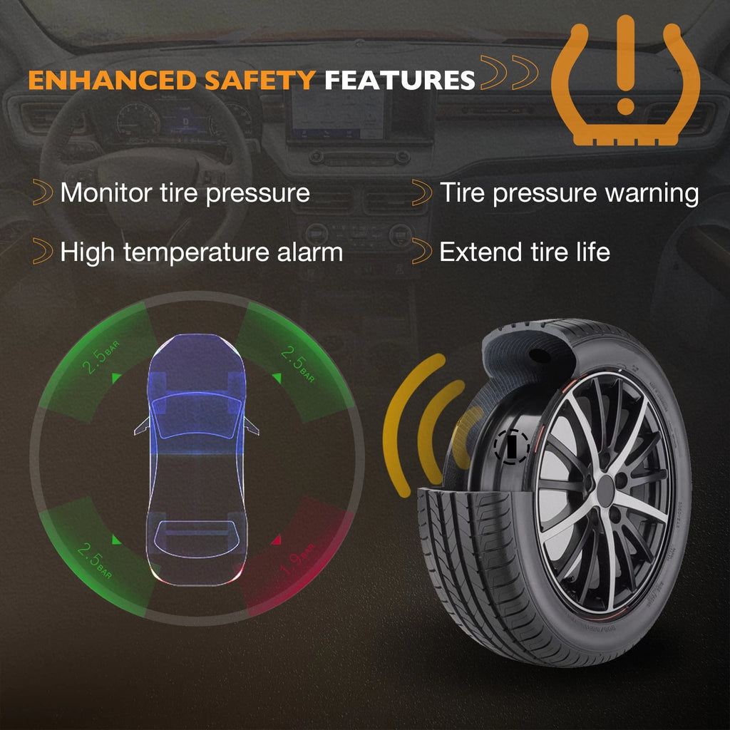 4X TPMS Tire Pressure Sensor for Benz C250 C300 C350 E250 E350 (2007–2018) A0009057200