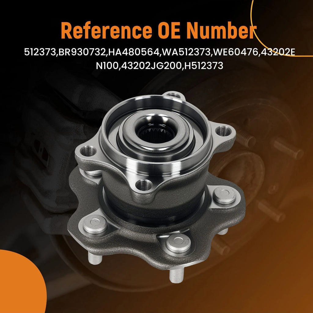 Rear Wheel Bearing Hub Assembly for Nissan Juke AWD (2011–2017) H512373
