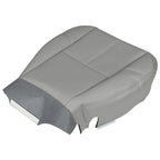 Leather Driver Bottom Seat Cover for Chevy Silverado 1500 2500 3500 (2007–2014)