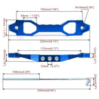 Battery Hold Down Bracket for Heavy Duty Applications (Billet Aluminum)