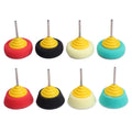 Set of 4 Polishing Sponge Buffing Wheels for Car Hub and Steel Rim