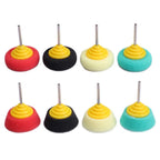 Set of 4 Polishing Sponge Buffing Wheels for Car Hub and Steel Rim