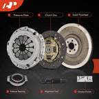 Clutch Kit & Flywheel for Nissan Sentra (1988–1994) NX 1.6L