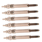 Set of 6 Glow Plugs for Mercedes-Benz E300 L6 Diesel (1996–1999)