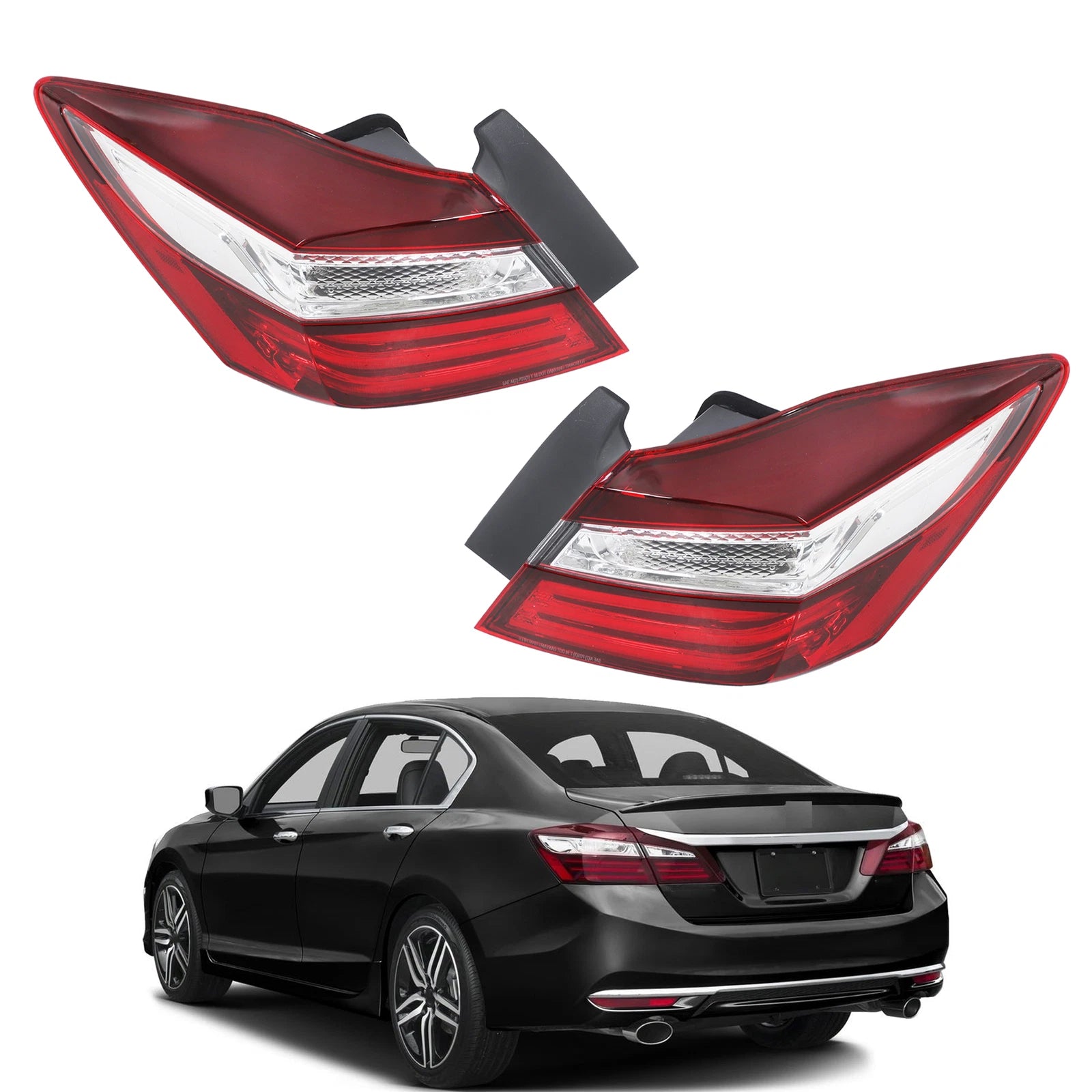 Tail Light Assembly for Honda Accord (2016–2017) Left & Right Side