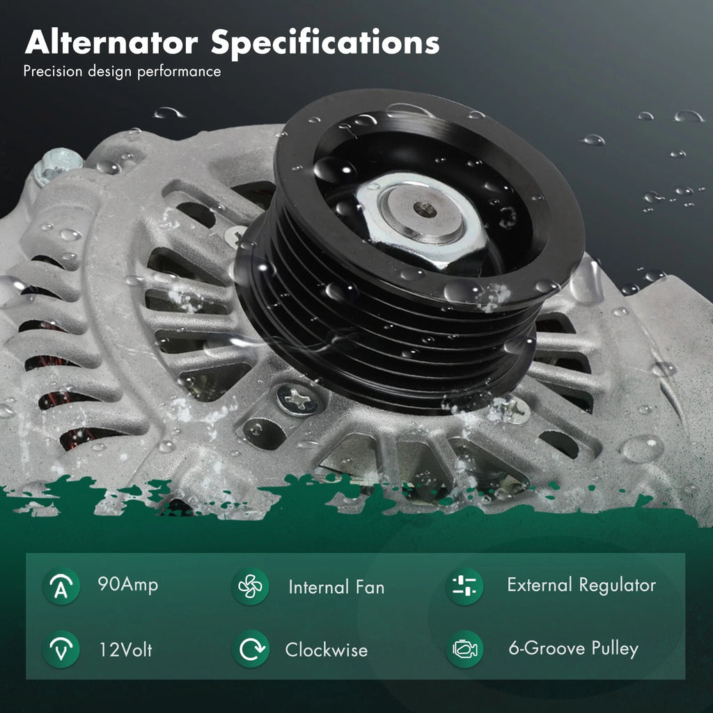 Alternator for Mazda 3 (2004–2009) L4 2.0L, 2.3L A3TG1391