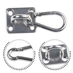 Set of 2 Stainless Heavy Duty Ceiling Hanging Hooks for Swing Chair