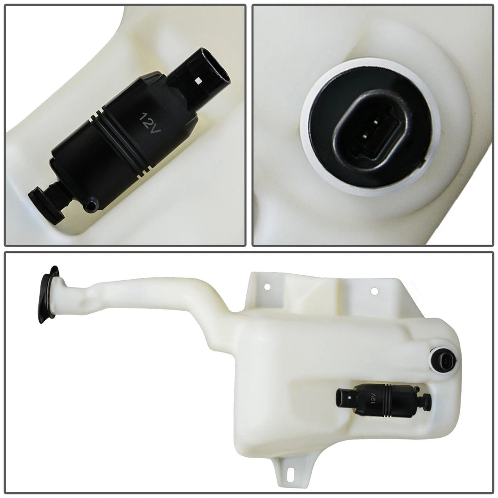 Windshield Washer Fluid Reservoir Tank Bottle w/ Sensor for Buick Lucerne DTS (2006–2011)