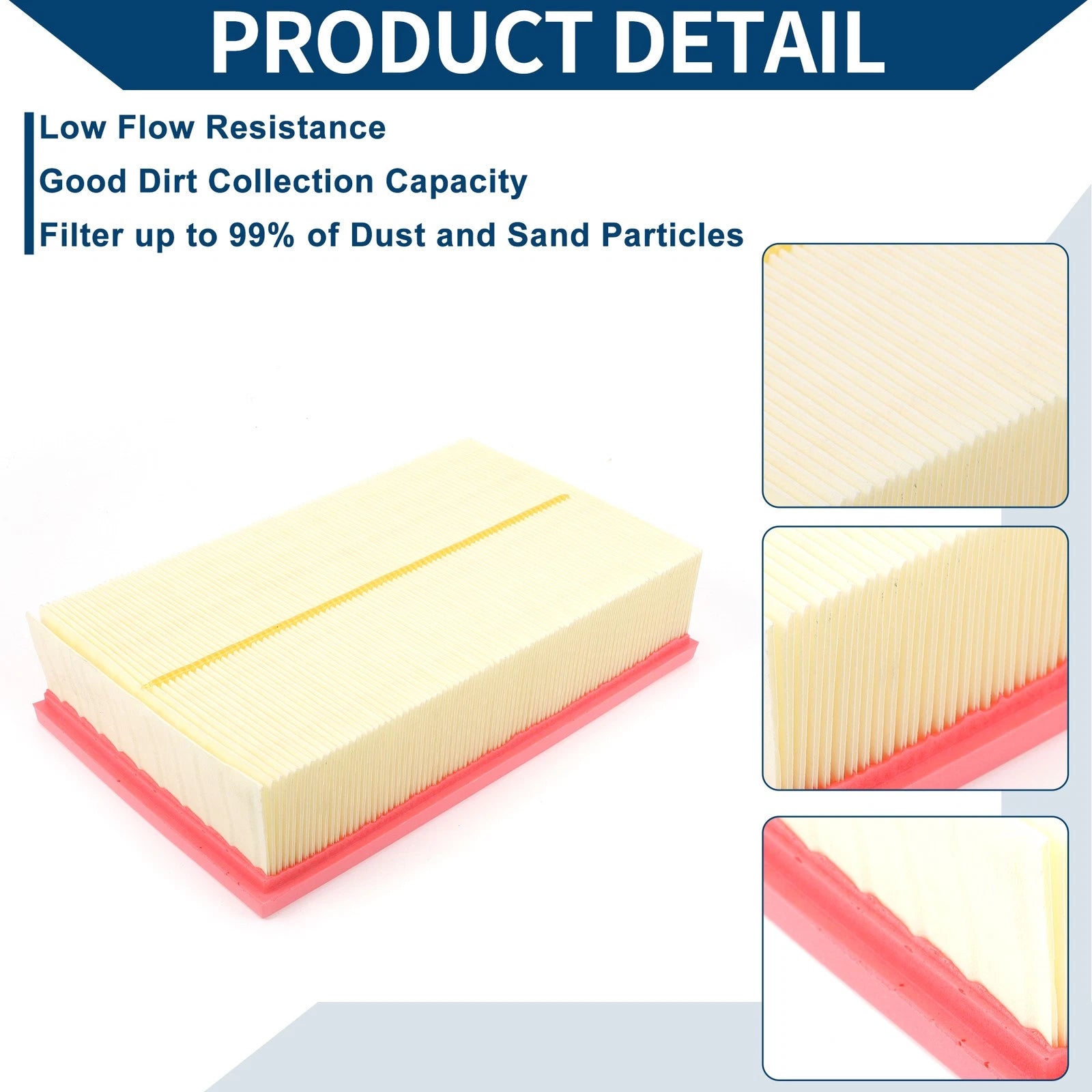 Car Engine Air Filter No. 5Q0129620D for Audi A3 Quattro (2022–2024)