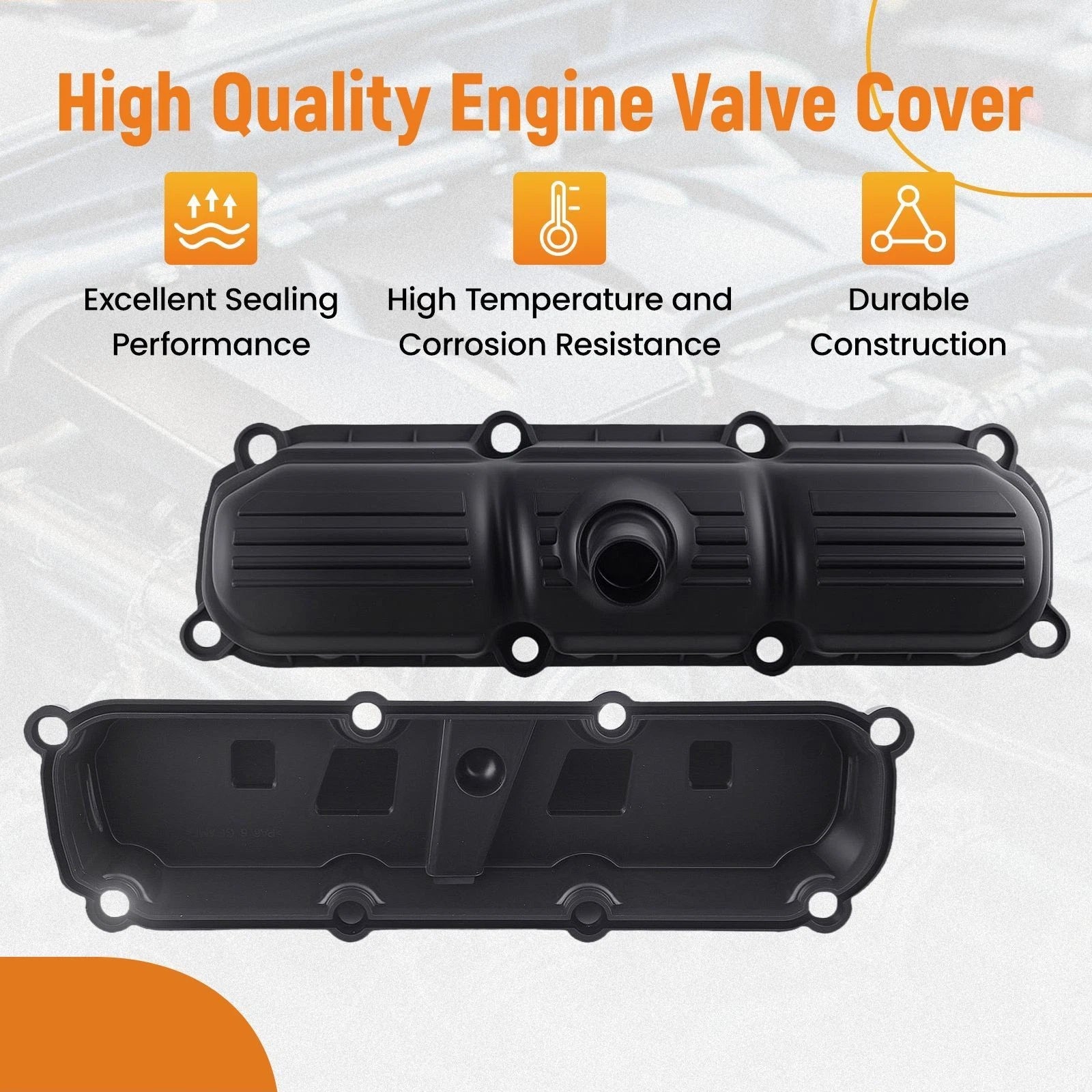 2X Valve Cover Assembly with Gaskets for Jeep Wrangler (2007–2011)
