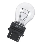 10X 3157 Clear/Amber Tail Signal Brake Light Bulbs for