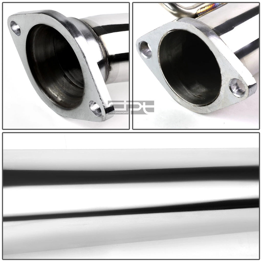 4" Rolled Slant Muffler Tip Catback Exhaust System for Lexus IS300 (2001–2005)