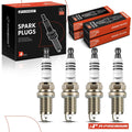 Set of 4 Iridium Platinum Spark Plugs for Honda CR-V (1997–1998) Civic (1992–2000)