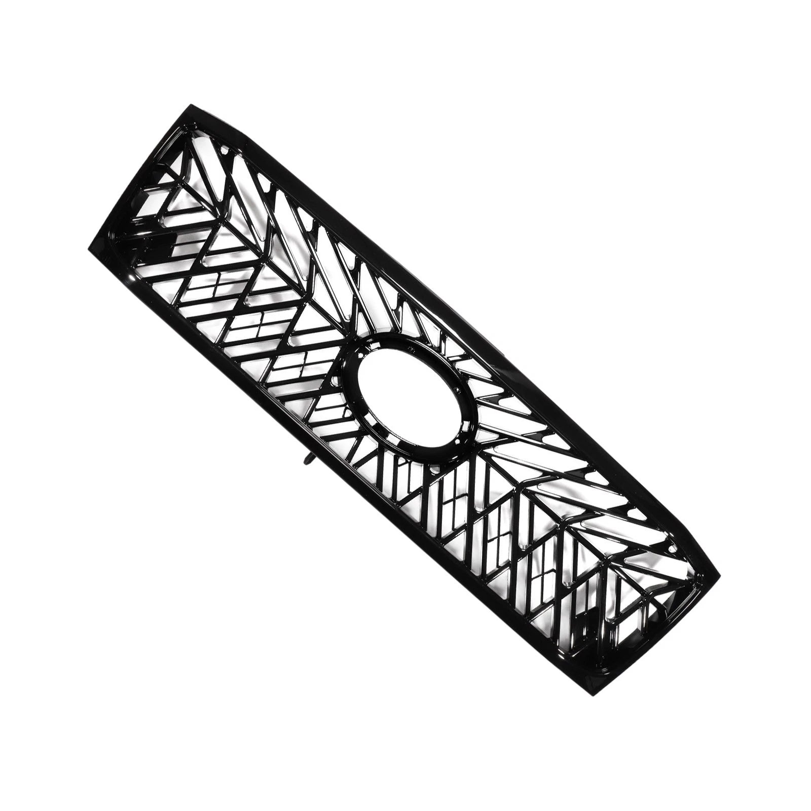 Front Upper Hood Bumper Grille for Toyota Land Cruiser 100 (2005–2007) Black