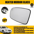 Heated Rear View Mirror Glass LH Driver for Chrysler 200 Dodge Charger (2011–2021)